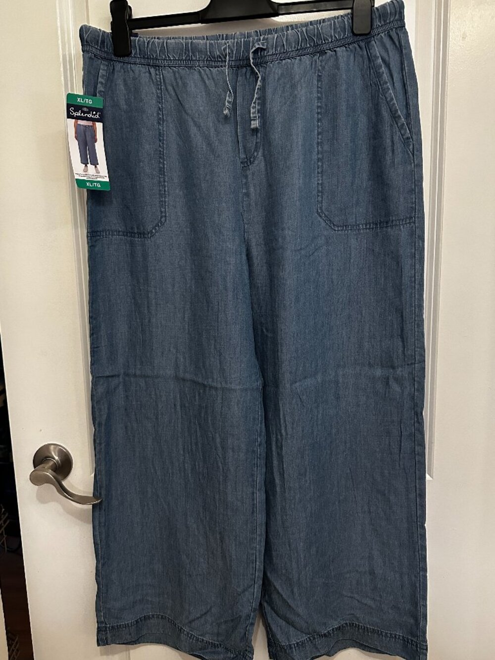 Women's Splendid Capris Angie in Indigo Size xl NWT